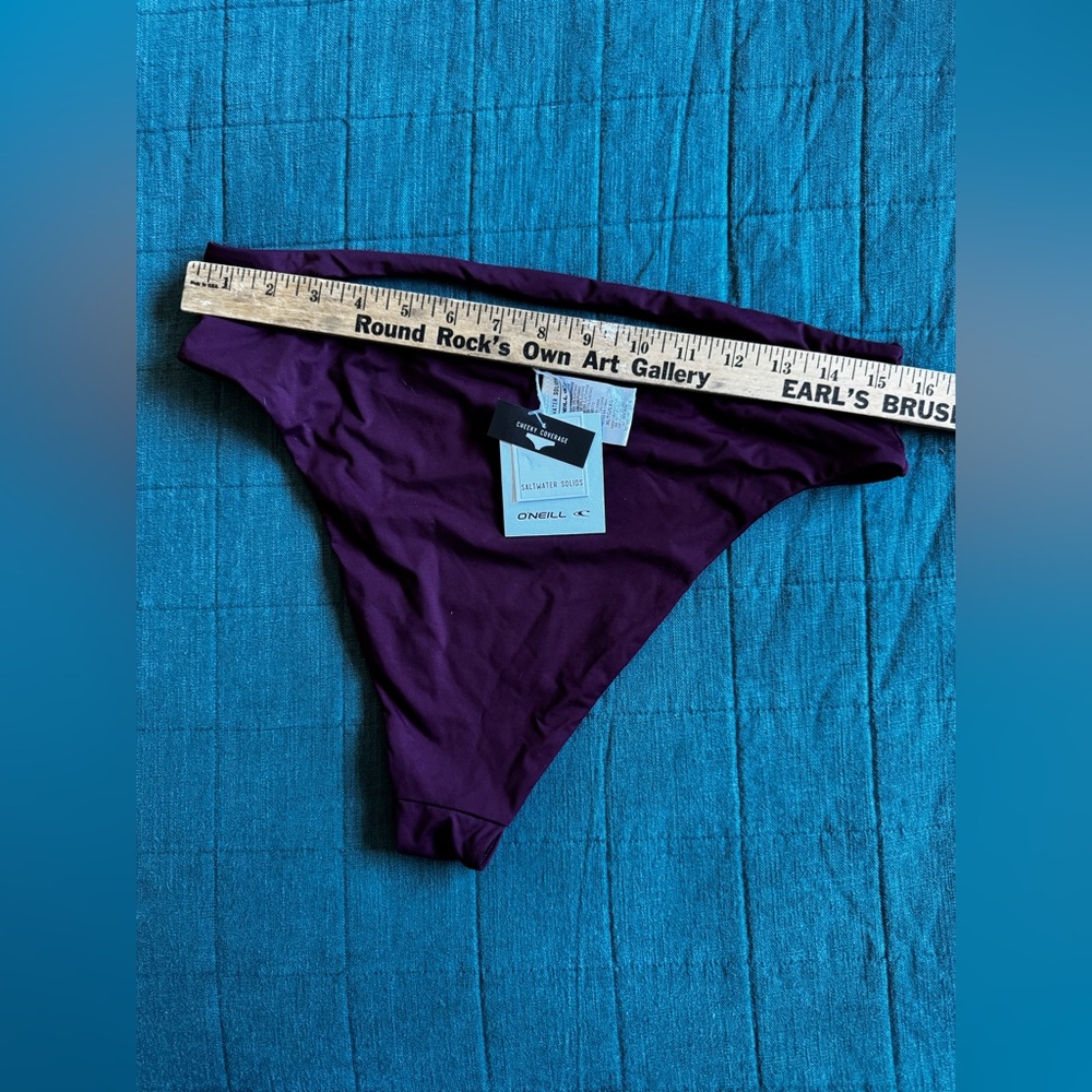 O’Neill Women’s Dark Red Cheeky‎ Bikini Bottom Size XL New - Picture 7 of 13